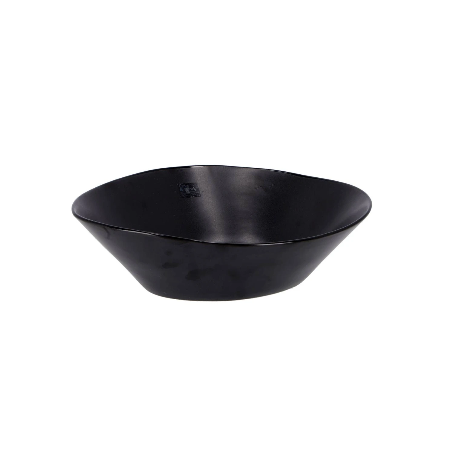 Slakom Zwart 20,3x17xh6,4 Cm Vongola 4 Slakom Zwart 20,3x17xh6,4 Cm Vongola - Afbeelding 4