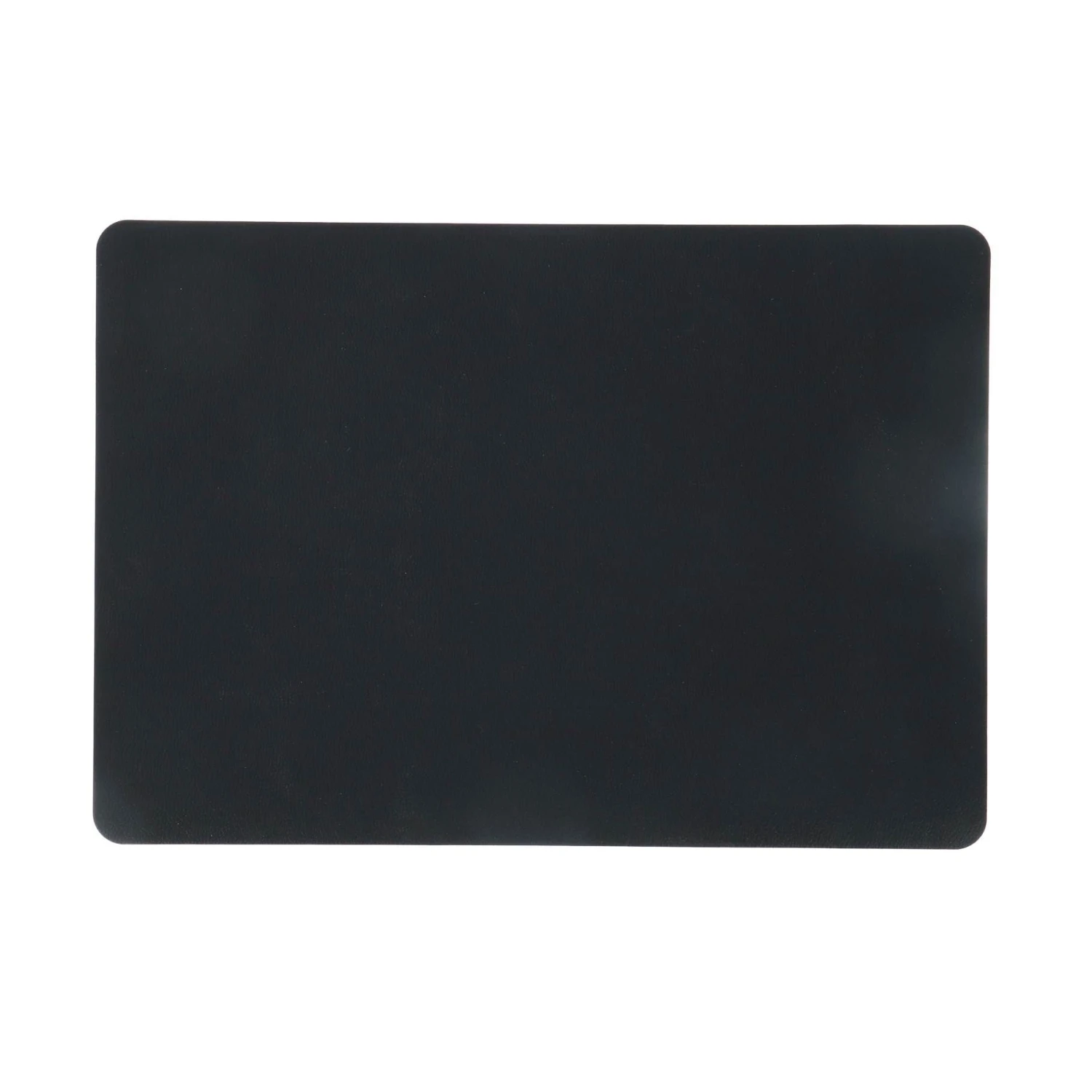 Placemat Leer Zwart 43x30 Cm 2 Placemat Leer Zwart 43x30 Cm - Afbeelding 2