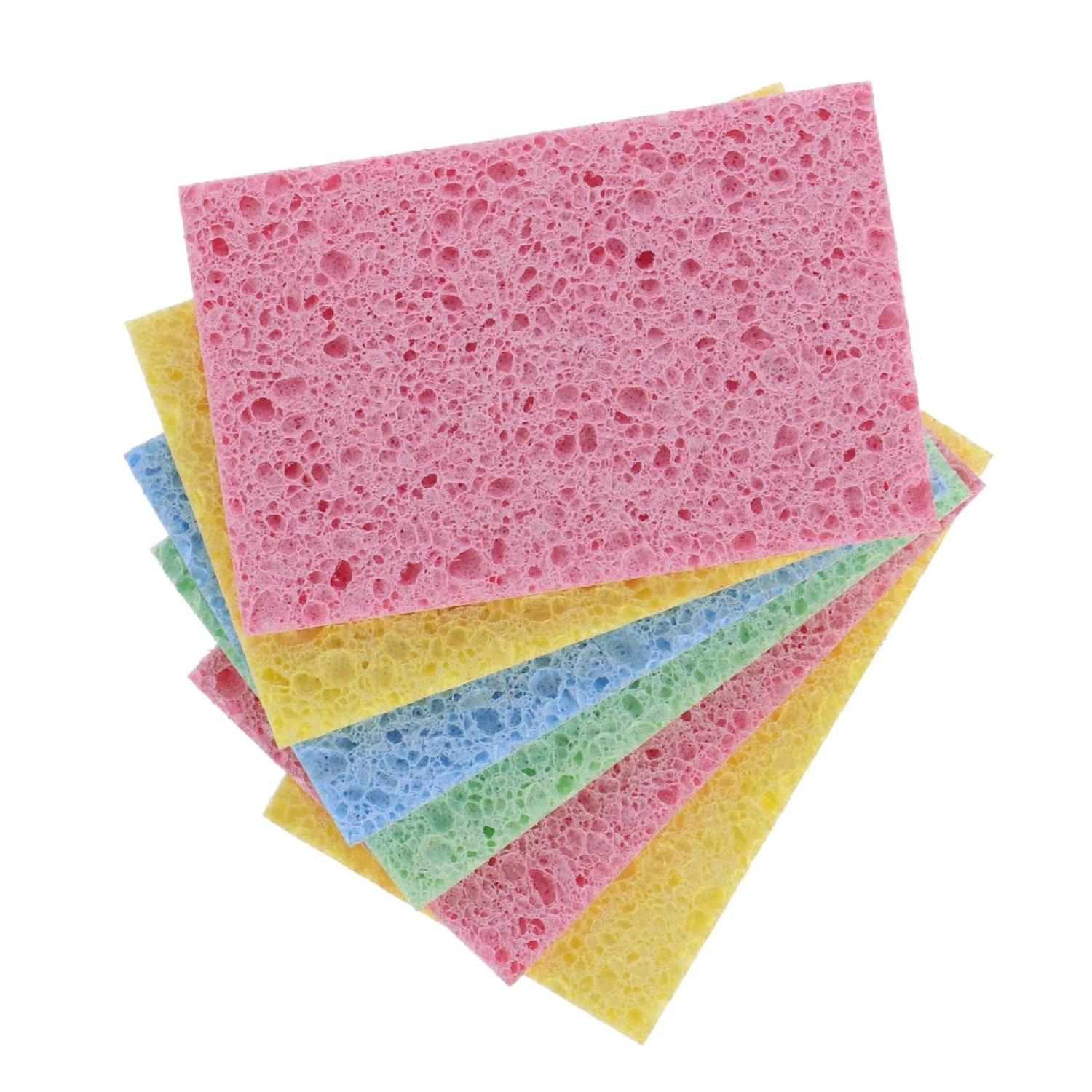 Wissponsen 6 Stuks Multy 2 Wissponsen 6 Stuks Multy - Afbeelding 2