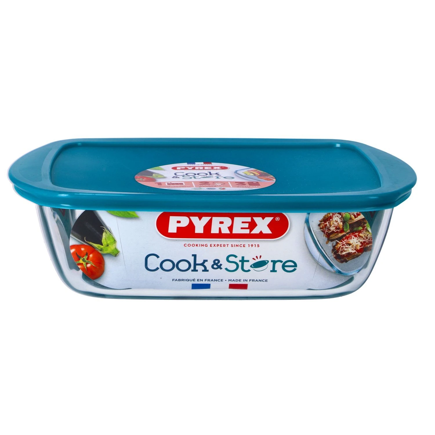 Pyrex Cook En Store 2,5L Rechthoek 28 X 20 Met Deksel 2 Pyrex Cook En Store 2,5L Rechthoek 28 X 20 Met Deksel - Afbeelding 2