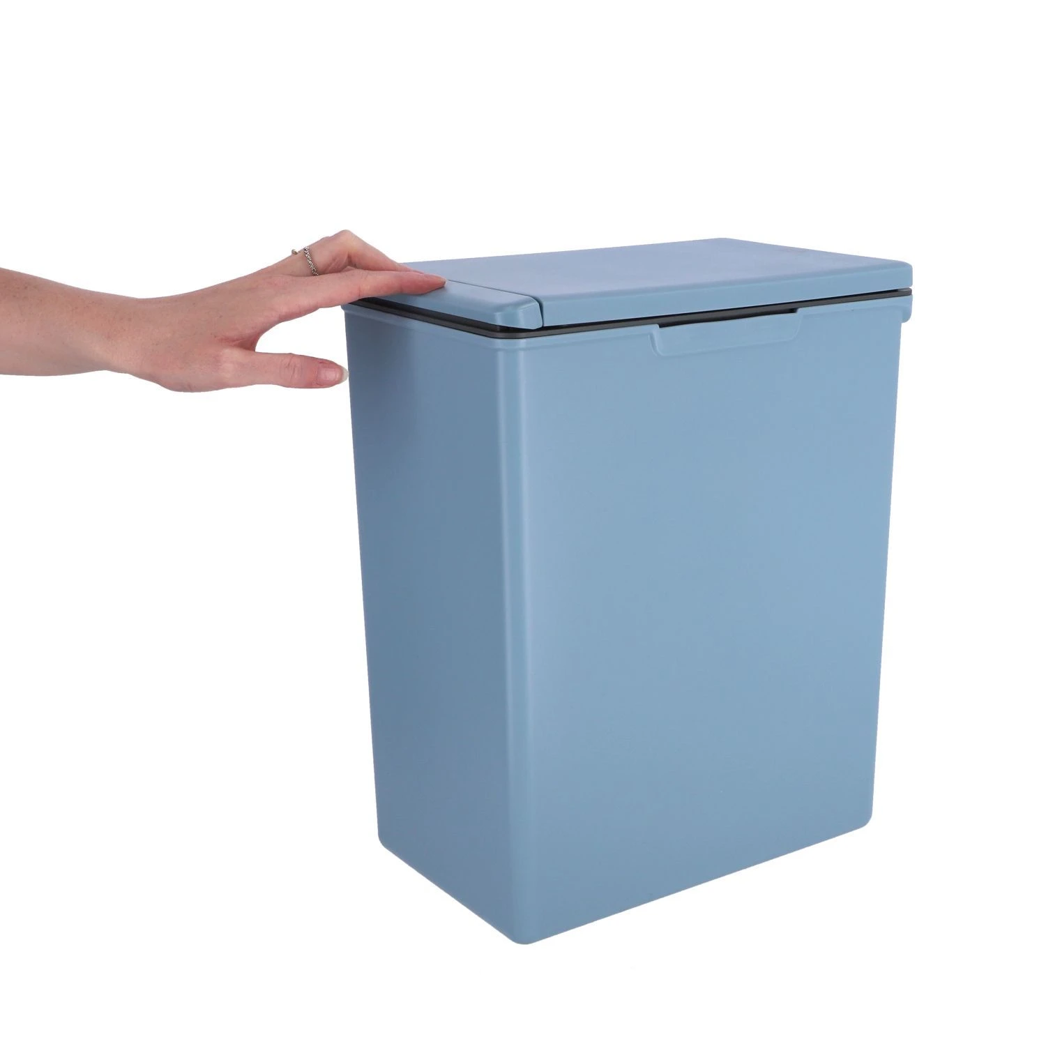 Eko Morandi Afvalemmer 20l Blauw Touch 5 Eko Morandi Afvalemmer 20l Blauw Touch - Afbeelding 5