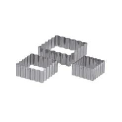 Set Uitsteekvormen Rvs Vierkant 3 Delig 8 Set Uitsteekvormen Rvs Vierkant 3 Delig -Marskramer Verkoop ae4feab86791d7d758f5d982ccac7056