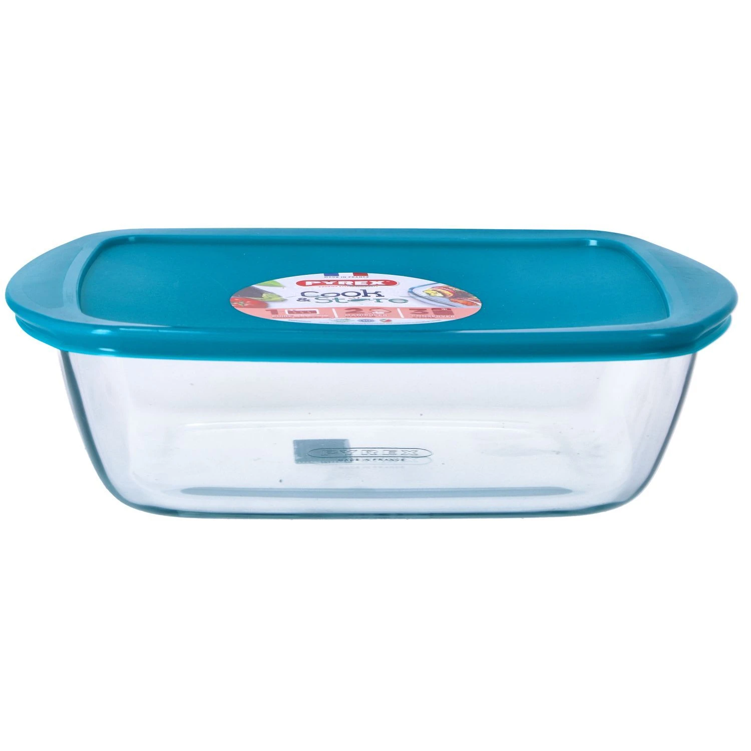 Pyrex Cook En Store 2,5L Rechthoek 28 X 20 Met Deksel 4 Pyrex Cook En Store 2,5L Rechthoek 28 X 20 Met Deksel - Afbeelding 4