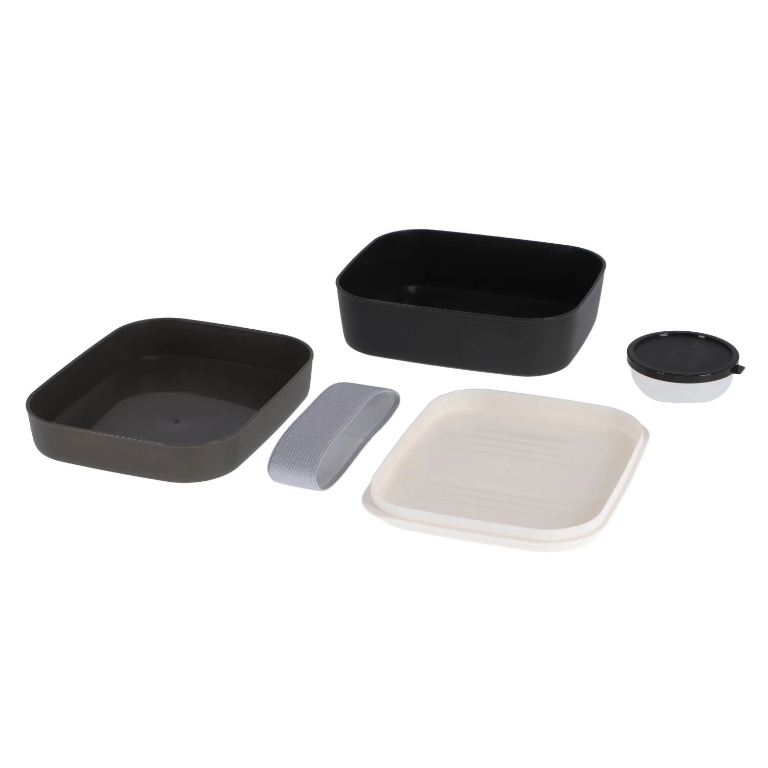 Amuse Lunchbox 3-in-1 Grijs 5 Amuse Lunchbox 3-in-1 Grijs - Afbeelding 5
