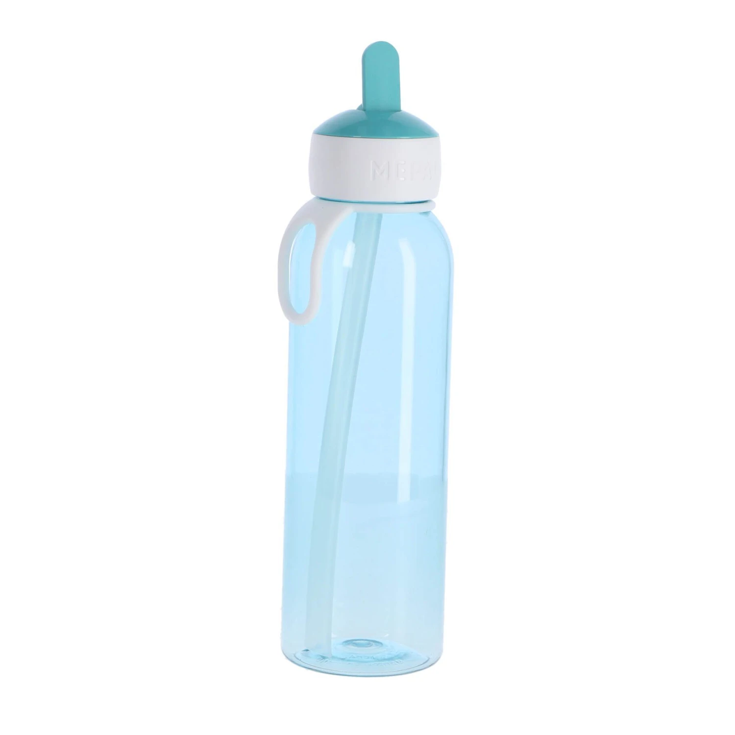 Mepal Waterfles Campus Flip-up Turquoise 500ml 4 Mepal Waterfles Campus Flip-up Turquoise 500ml - Afbeelding 4
