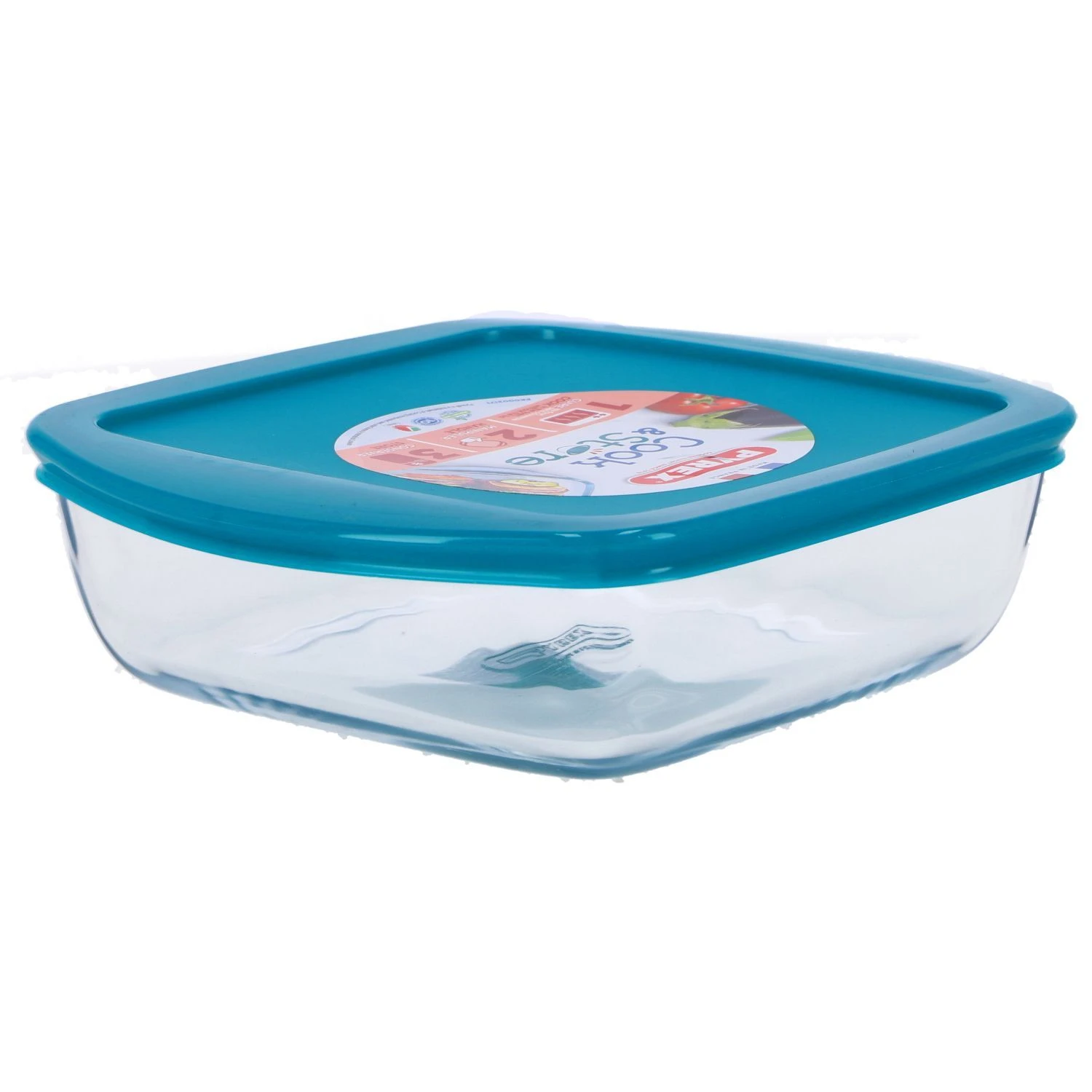 Pyrex Cook En Store 1L Vierkant 20 X 17 Cm Met Deksel 4 Pyrex Cook En Store 1L Vierkant 20 X 17 Cm Met Deksel - Afbeelding 4