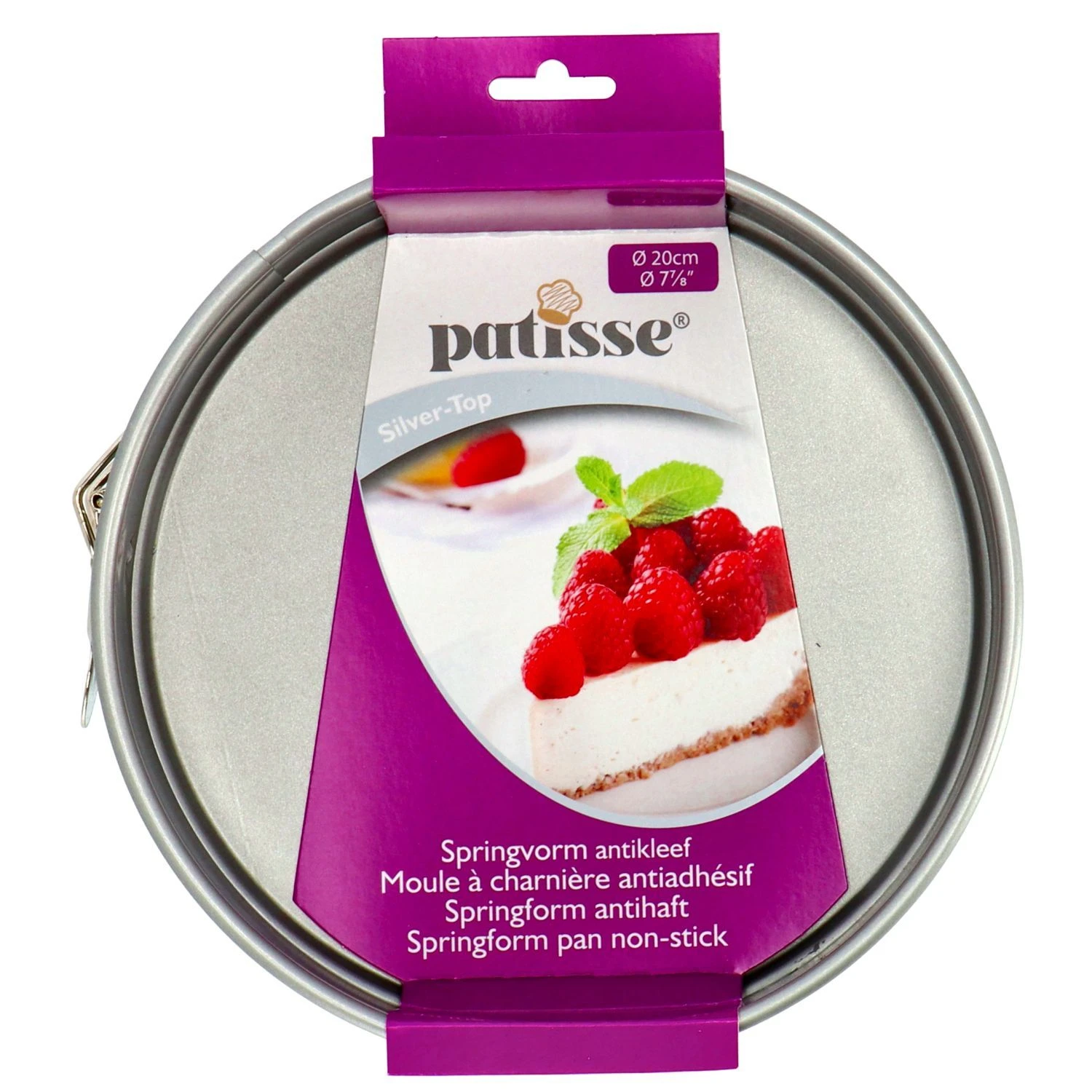 Patisse Silver-top Springvorm 20 Cm 2 Patisse Silver-top Springvorm 20 Cm - Afbeelding 2