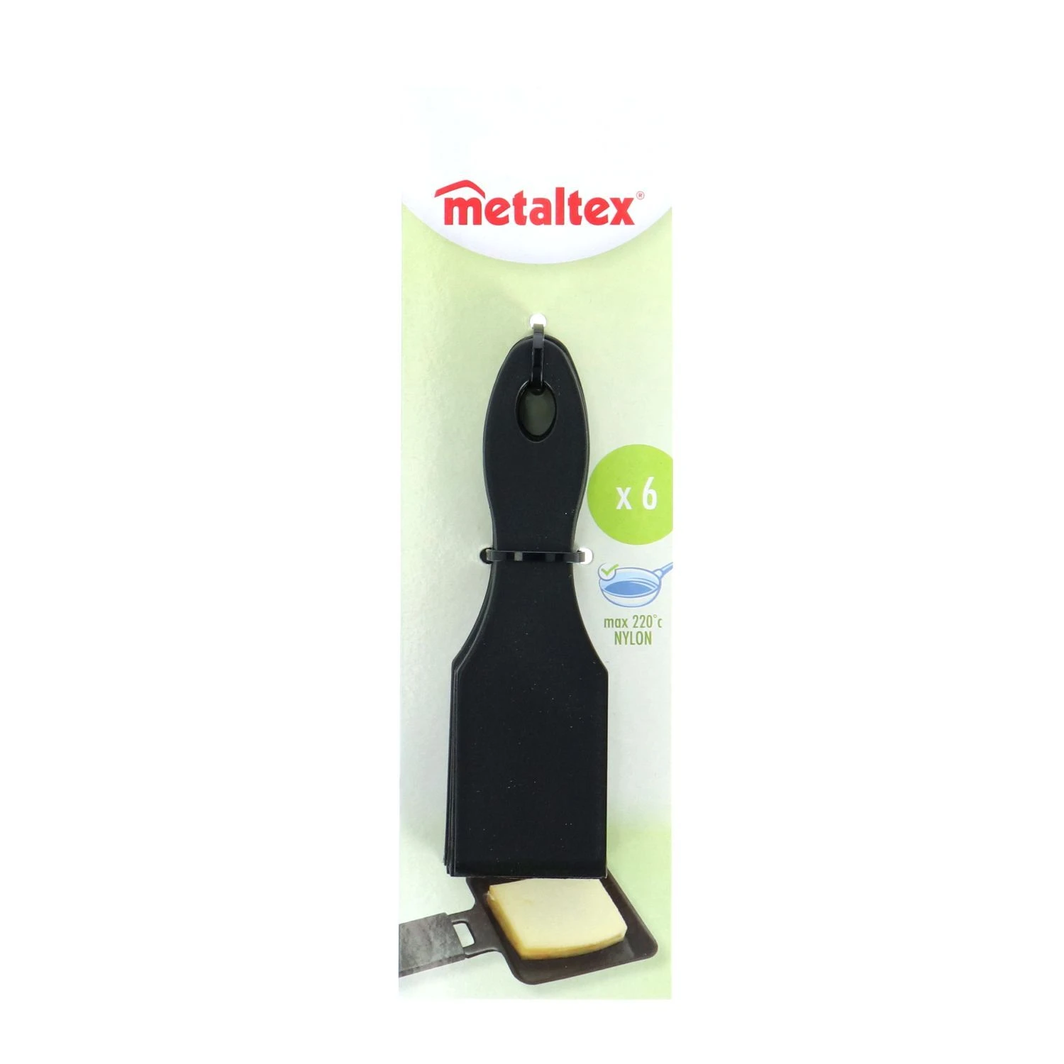 Metaltex Gourmetspatels Nylon 14 Cm 6 Stuks 1 Metaltex Gourmetspatels Nylon 14 Cm 6 Stuks